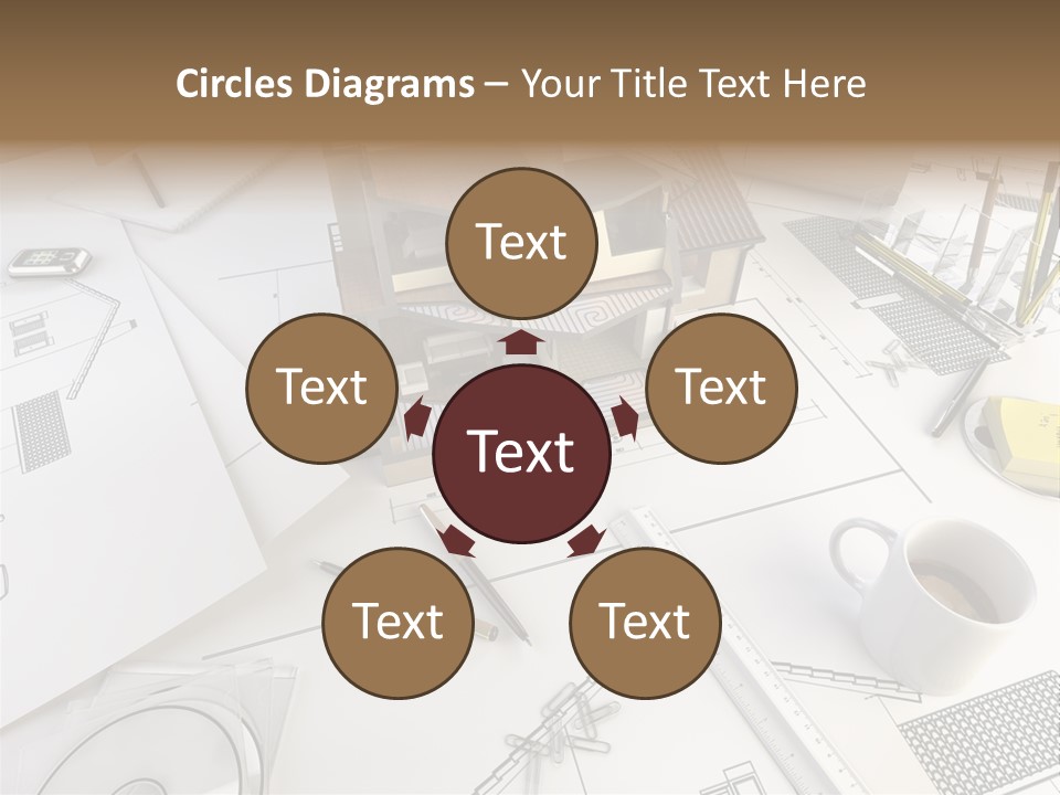 Architect Drawing PowerPoint Template