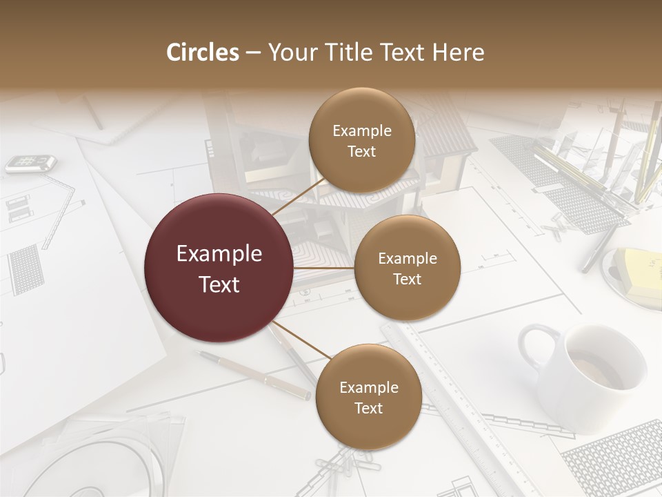 Architect Drawing PowerPoint Template