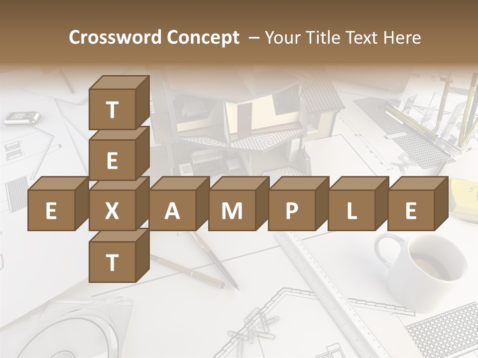 Architect Drawing PowerPoint Template