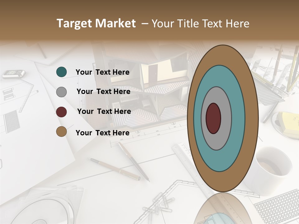 Architect Drawing PowerPoint Template
