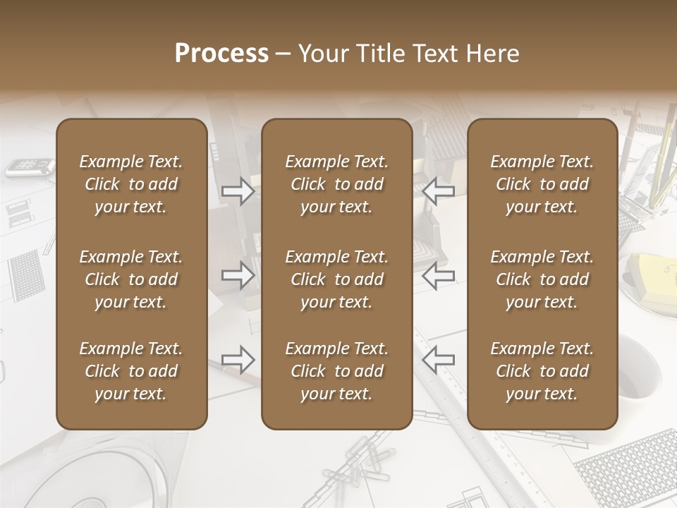 Architect Drawing PowerPoint Template