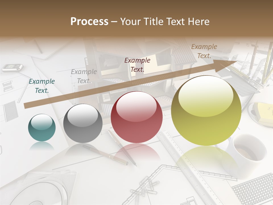 Architect Drawing PowerPoint Template