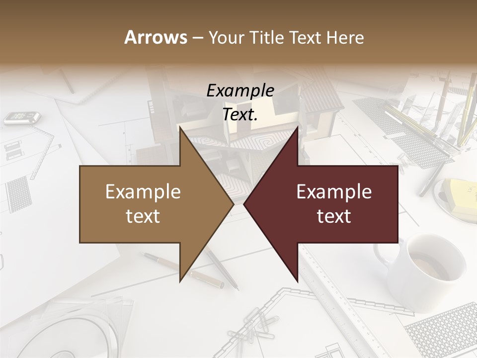 Architect Drawing PowerPoint Template