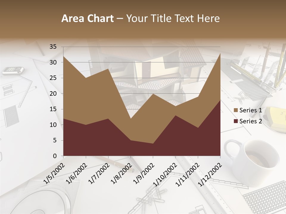 Architect Drawing PowerPoint Template