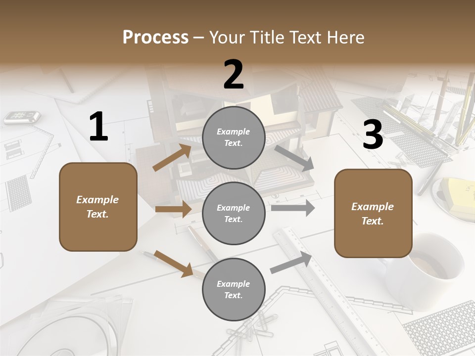 Architect Drawing PowerPoint Template