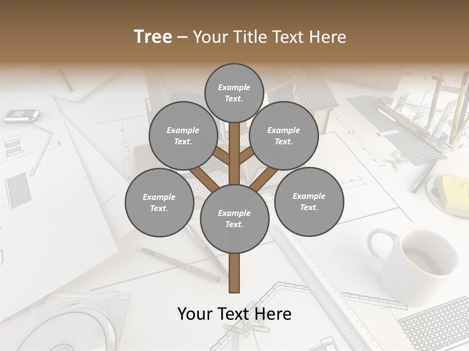 Architect Drawing PowerPoint Template
