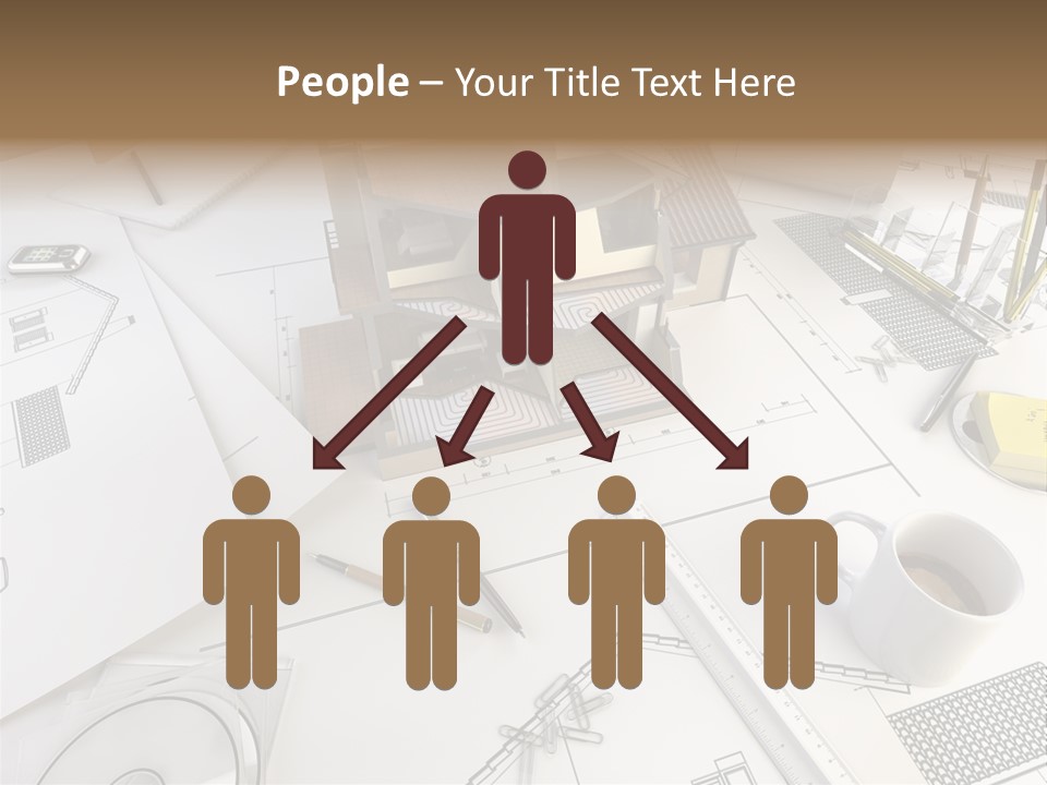 Architect Drawing PowerPoint Template