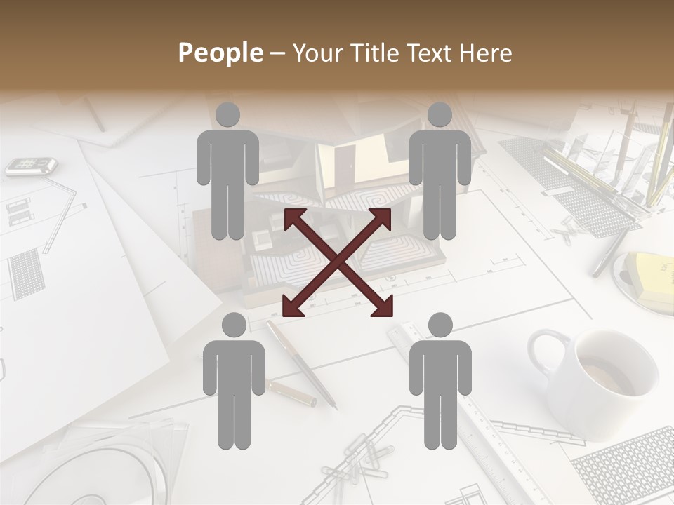 Architect Drawing PowerPoint Template