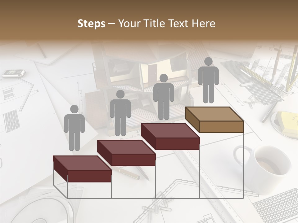 Architect Drawing PowerPoint Template
