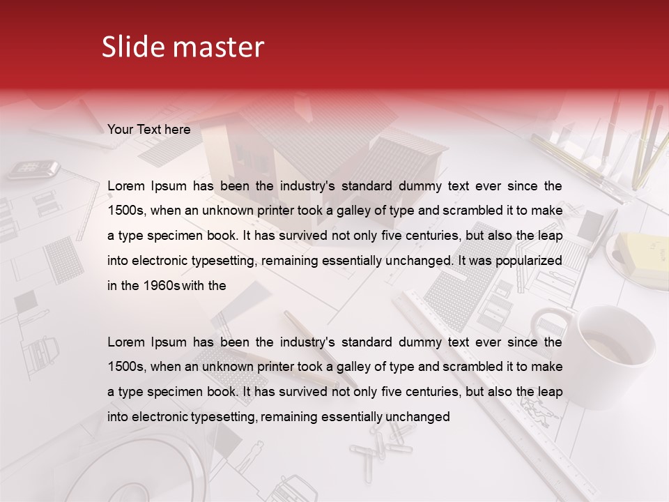 Construction Process Planning And Management PowerPoint Template