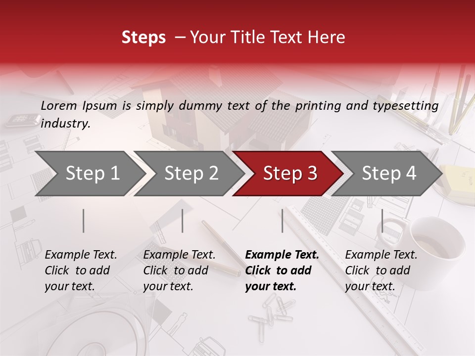 Construction Process Planning And Management PowerPoint Template