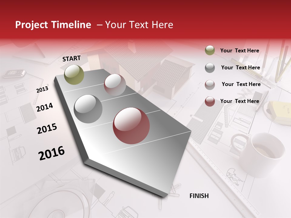Construction Process Planning And Management PowerPoint Template