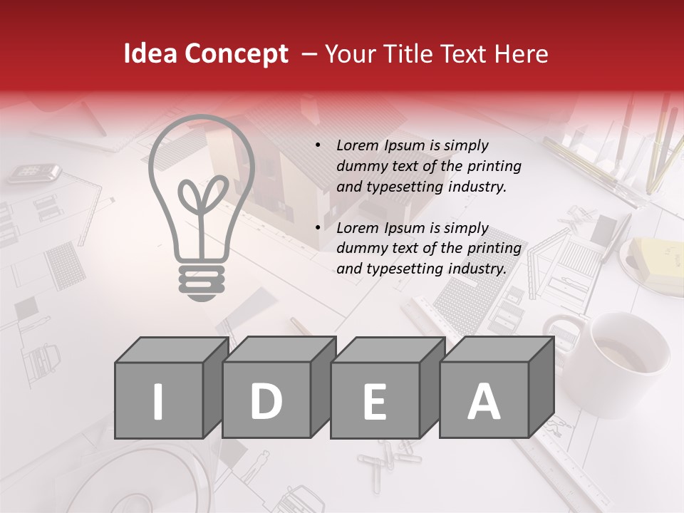 Construction Process Planning And Management PowerPoint Template