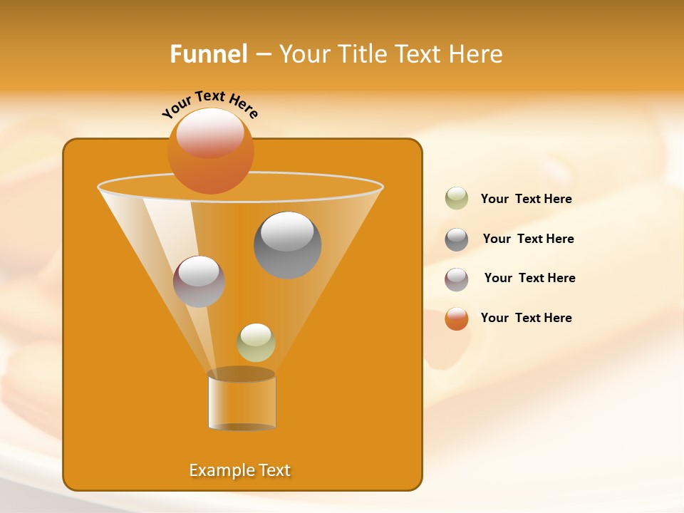 Cheese On A Plate PowerPoint Template