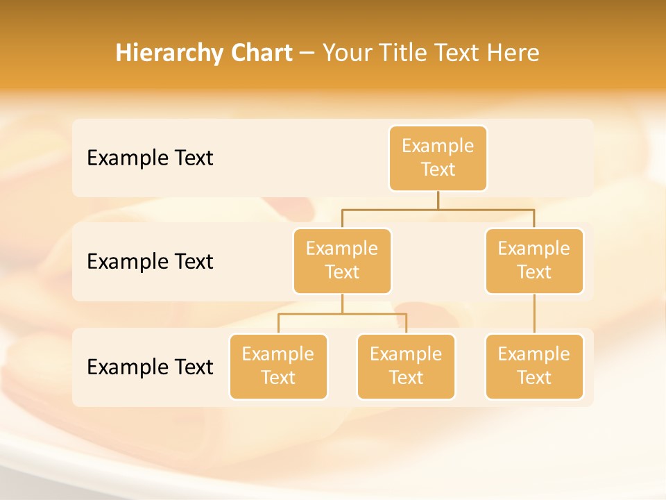 Cheese On A Plate PowerPoint Template