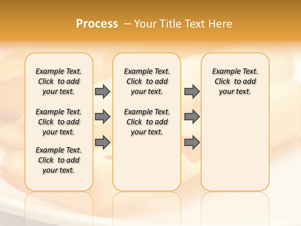 Cheese On A Plate PowerPoint Template