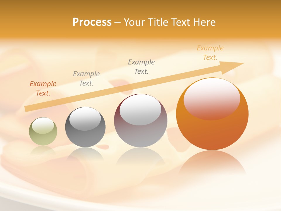 Cheese On A Plate PowerPoint Template