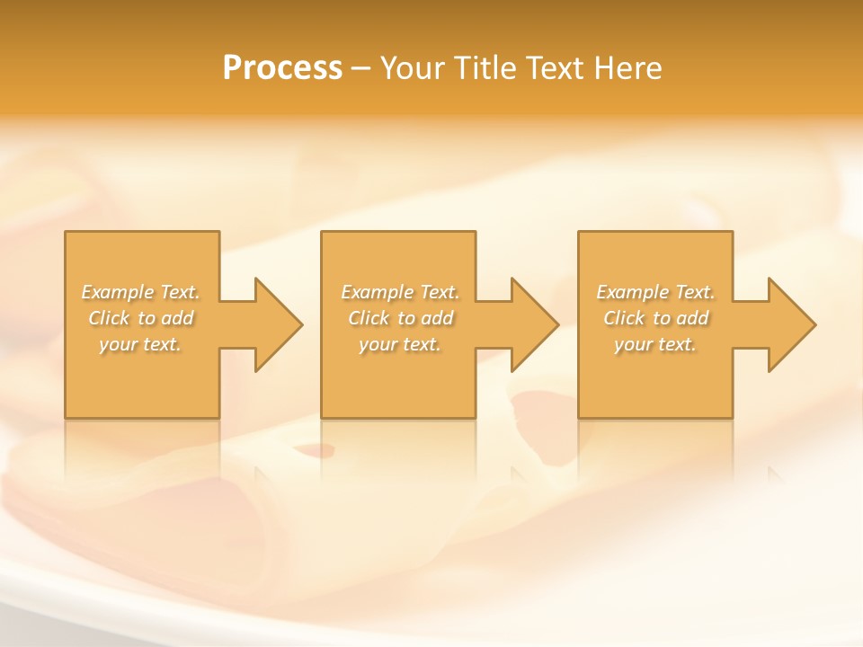 Cheese On A Plate PowerPoint Template