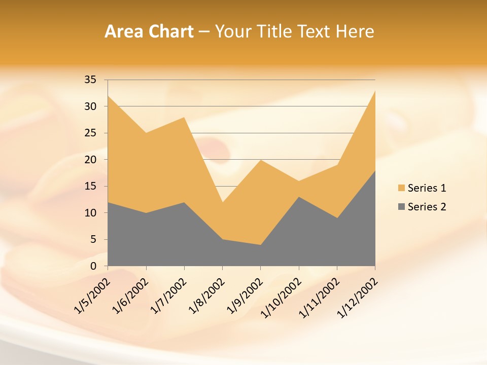 Cheese On A Plate PowerPoint Template