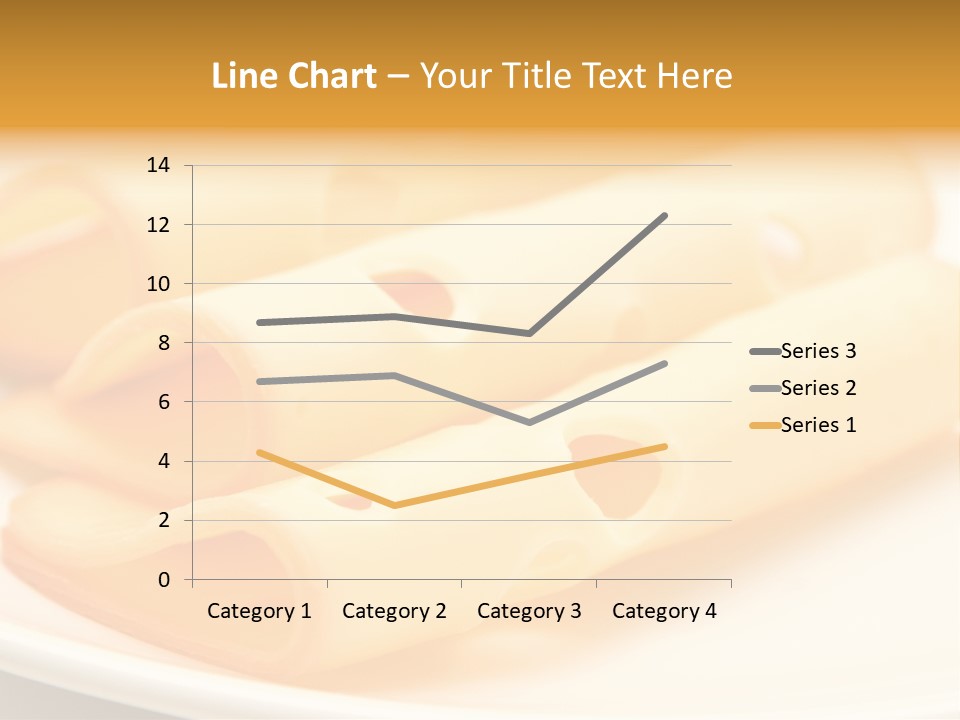 Cheese On A Plate PowerPoint Template