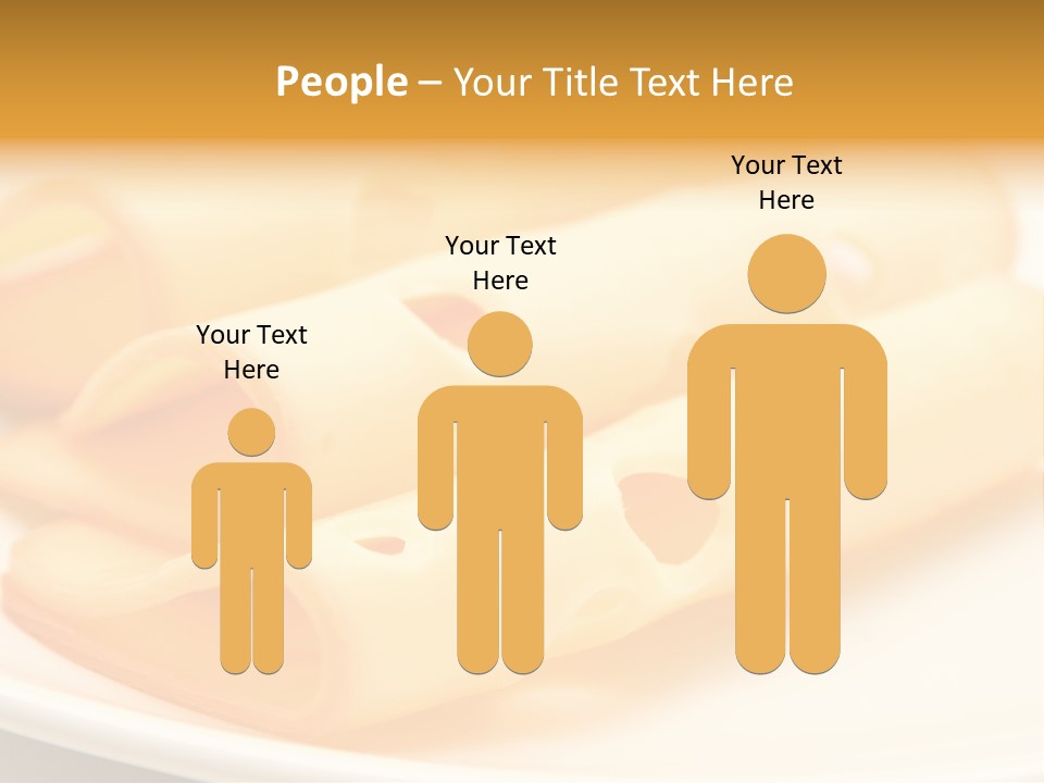 Cheese On A Plate PowerPoint Template