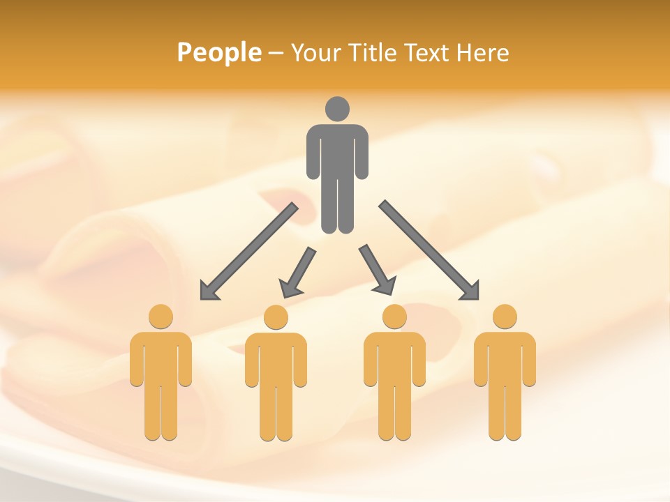 Cheese On A Plate PowerPoint Template