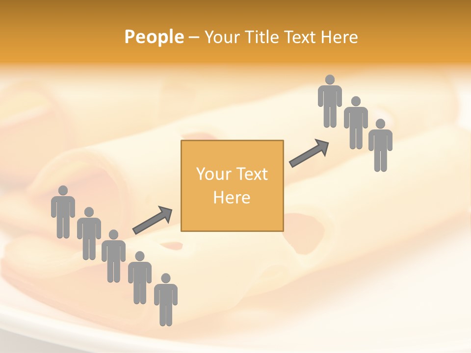 Cheese On A Plate PowerPoint Template