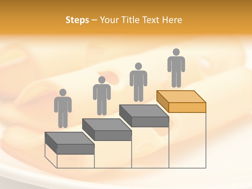 Cheese On A Plate PowerPoint Template