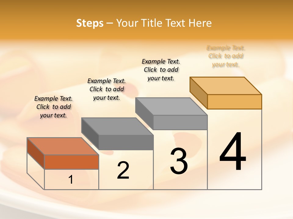 Cheese On A Plate PowerPoint Template
