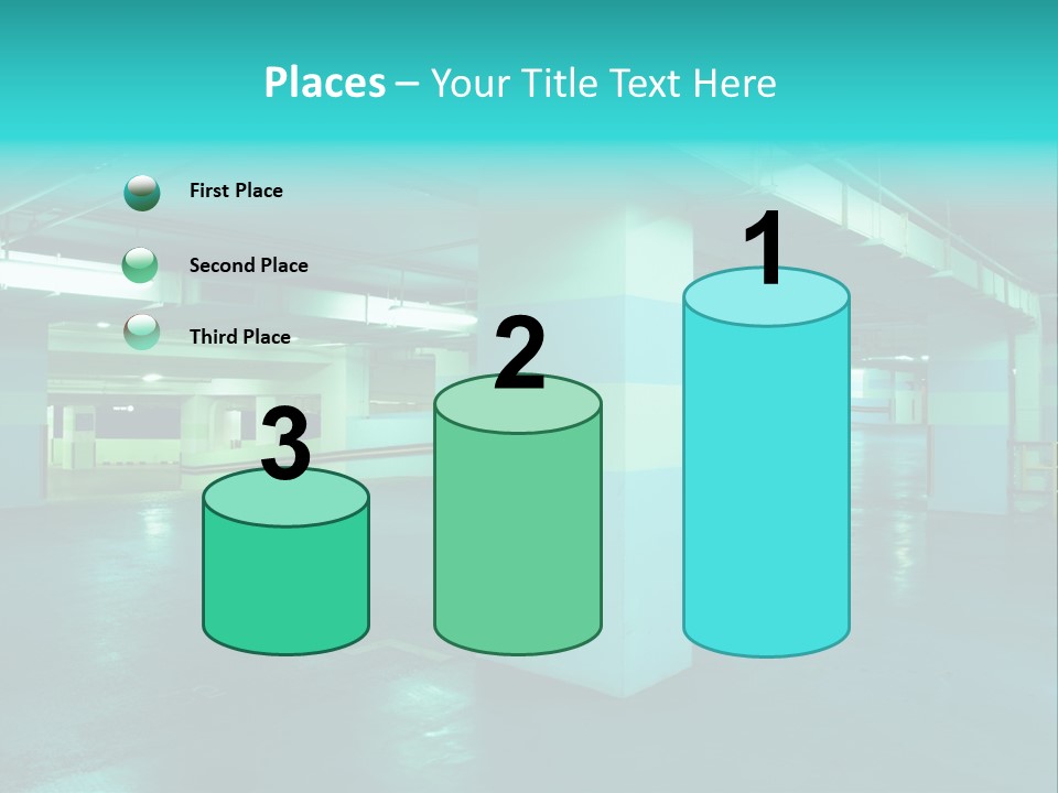 Modern Parking Garage PowerPoint Template