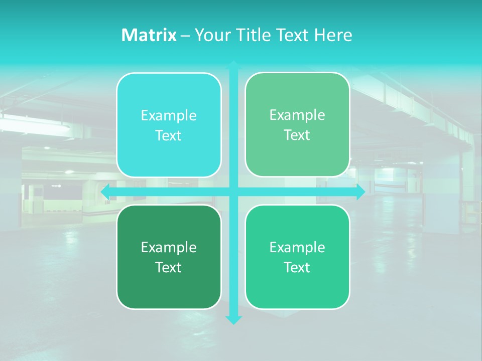 Modern Parking Garage PowerPoint Template