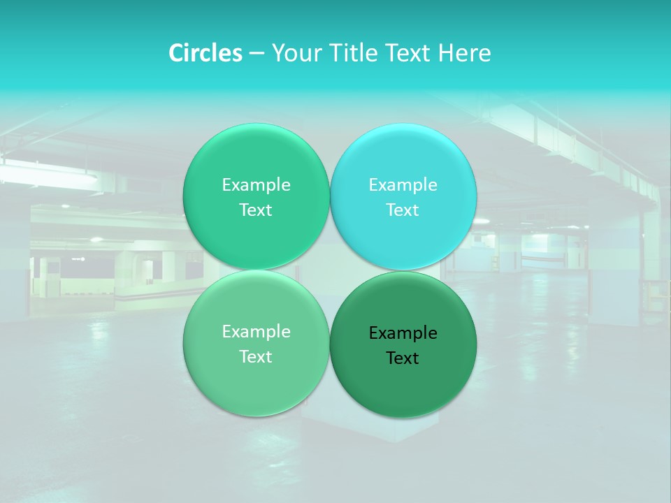 Modern Parking Garage PowerPoint Template