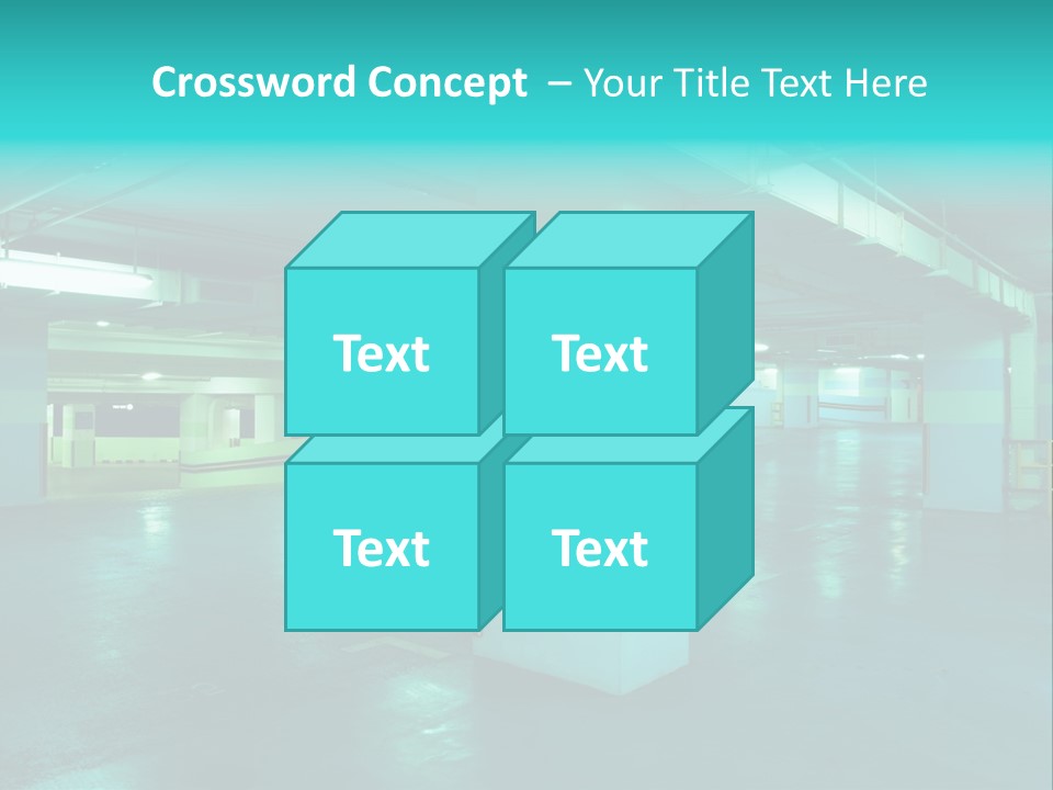 Modern Parking Garage PowerPoint Template