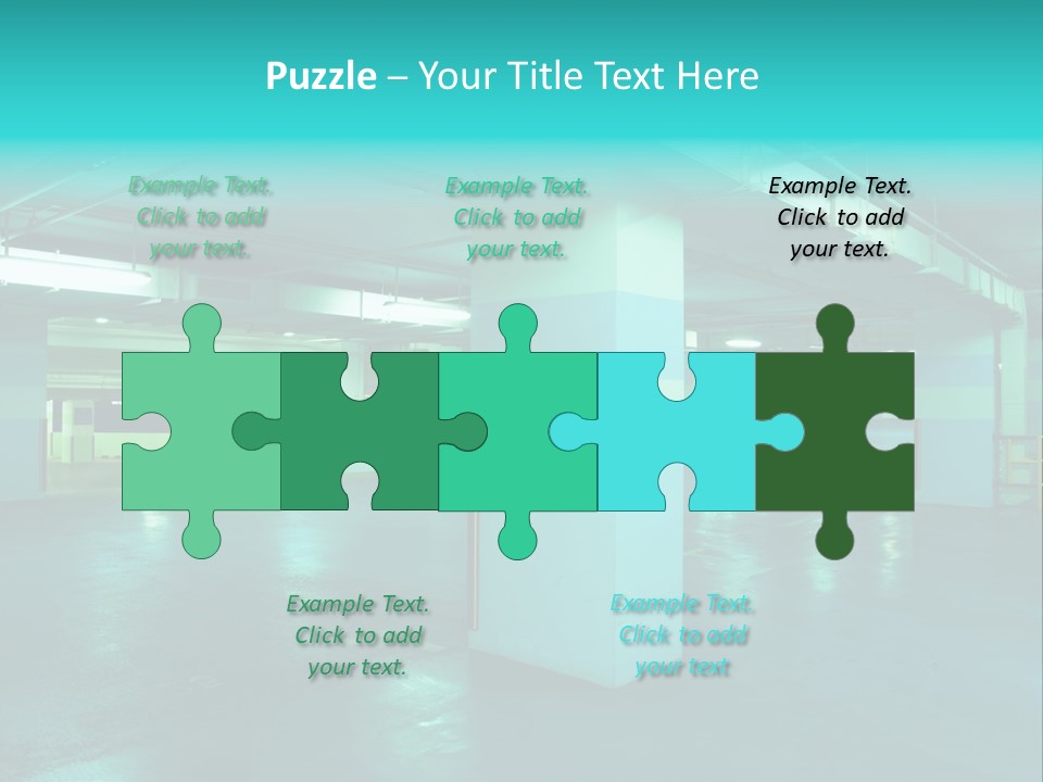Modern Parking Garage PowerPoint Template