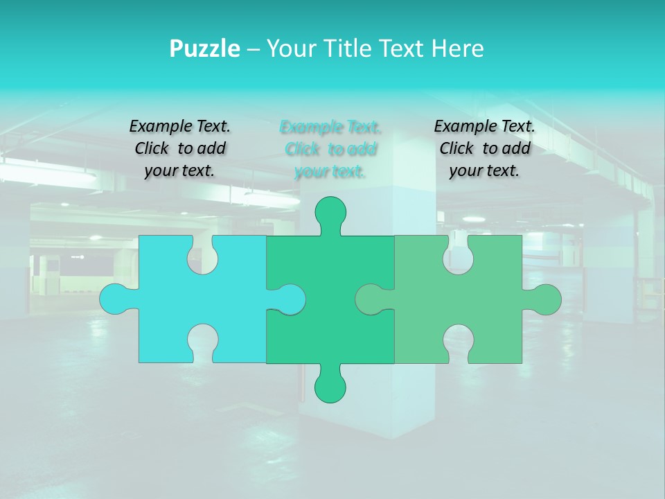 Modern Parking Garage PowerPoint Template