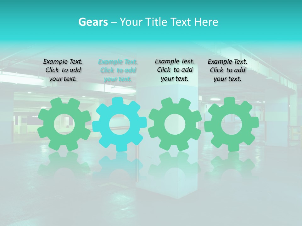 Modern Parking Garage PowerPoint Template