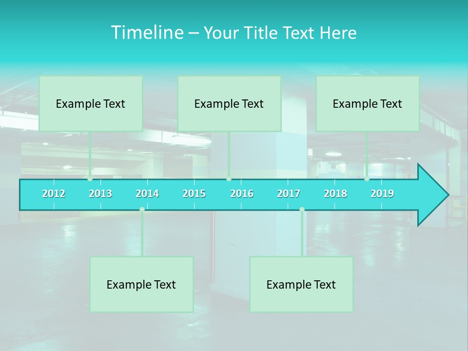 Modern Parking Garage PowerPoint Template