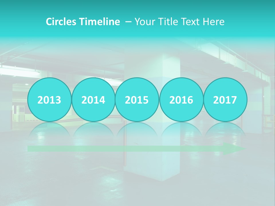 Modern Parking Garage PowerPoint Template