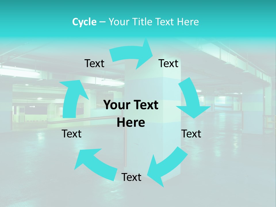 Modern Parking Garage PowerPoint Template