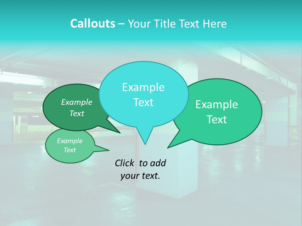 Modern Parking Garage PowerPoint Template