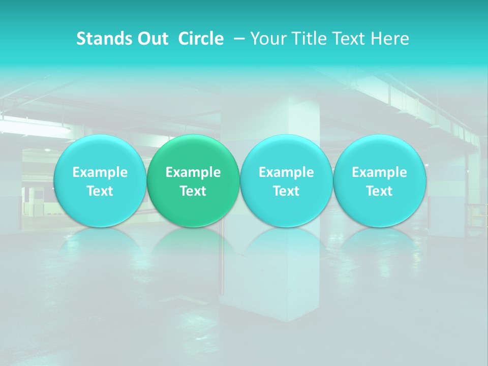 Modern Parking Garage PowerPoint Template