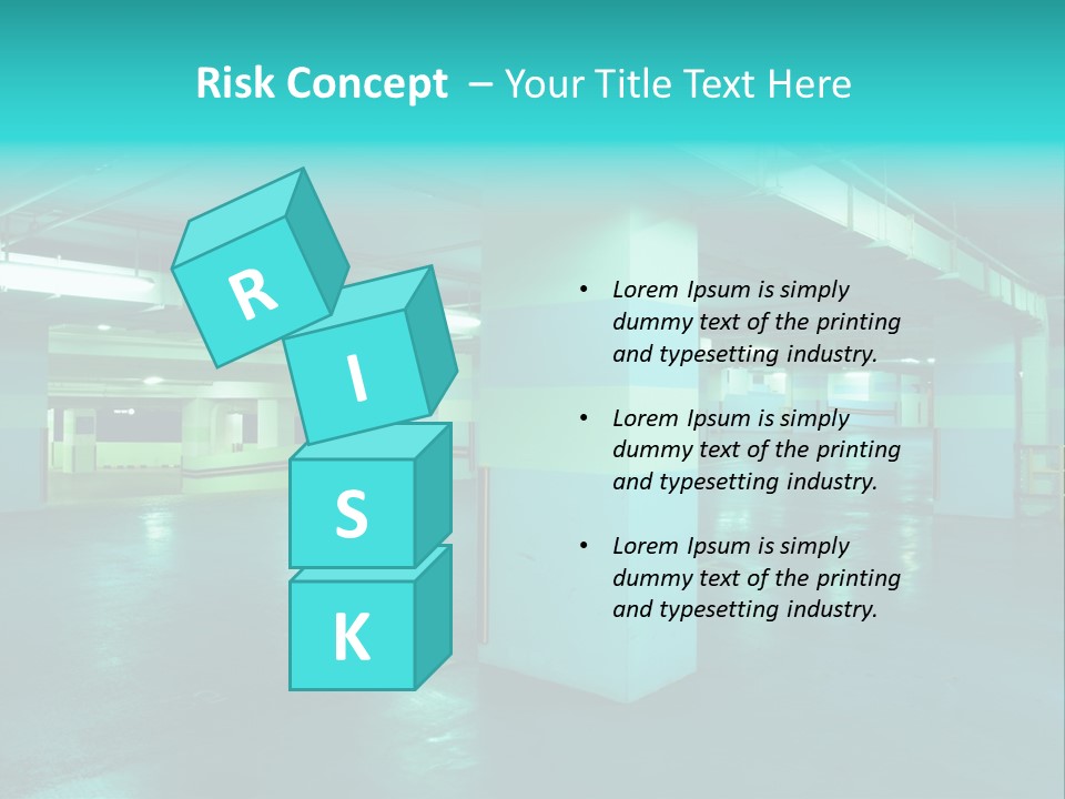 Modern Parking Garage PowerPoint Template