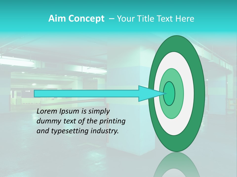 Modern Parking Garage PowerPoint Template