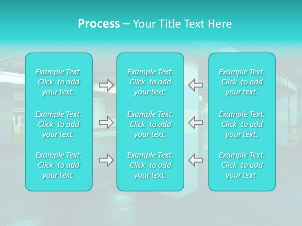 Modern Parking Garage PowerPoint Template