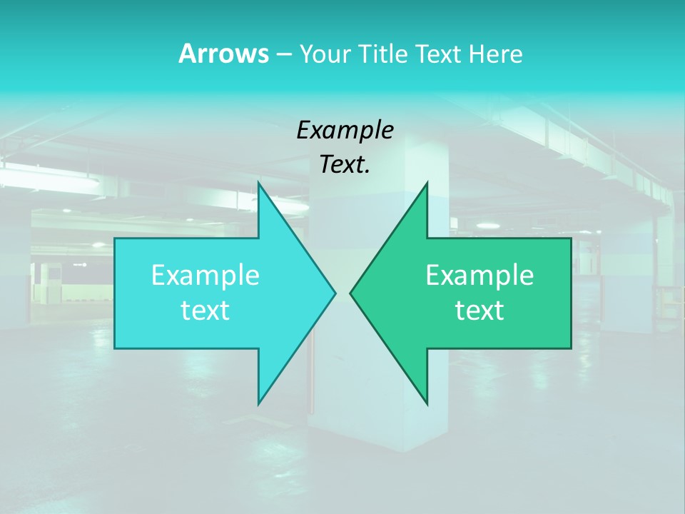 Modern Parking Garage PowerPoint Template