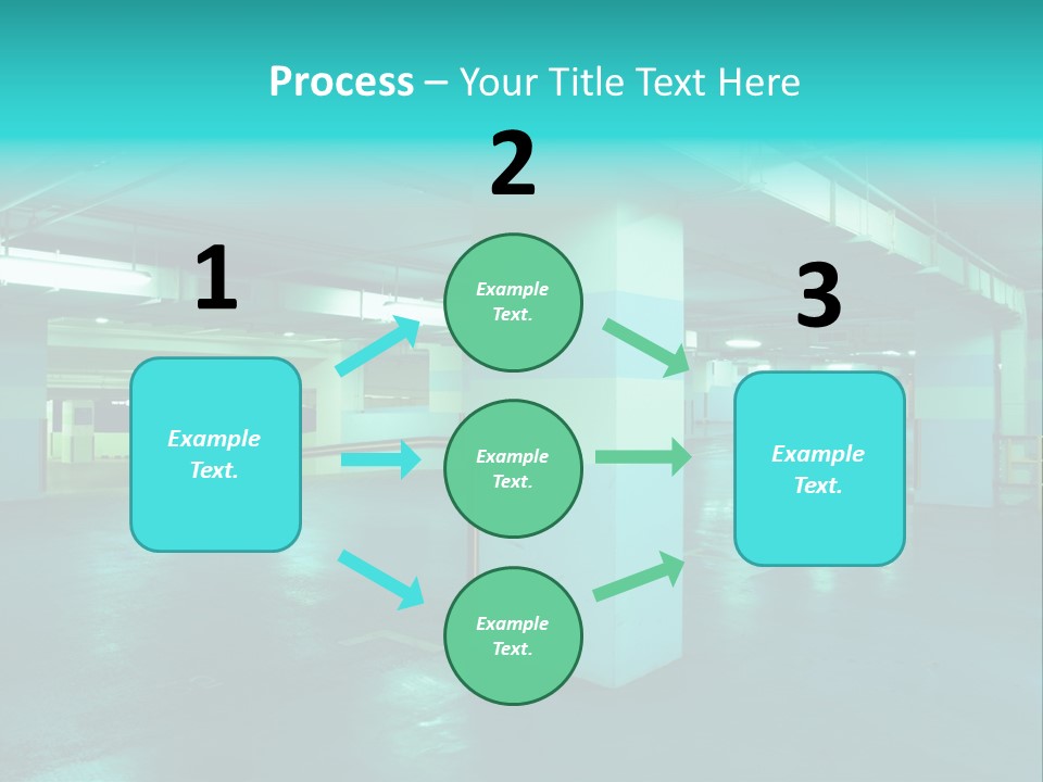 Modern Parking Garage PowerPoint Template