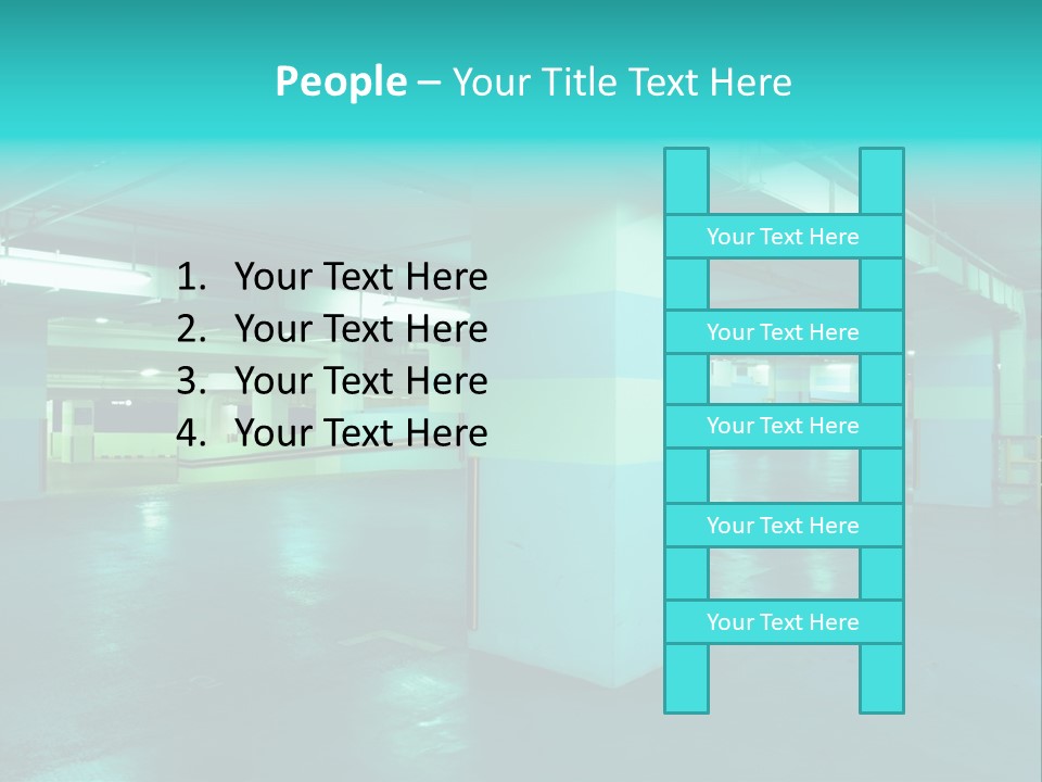 Modern Parking Garage PowerPoint Template