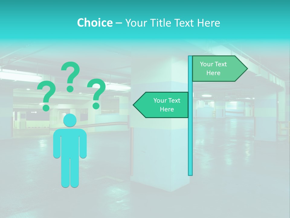 Modern Parking Garage PowerPoint Template