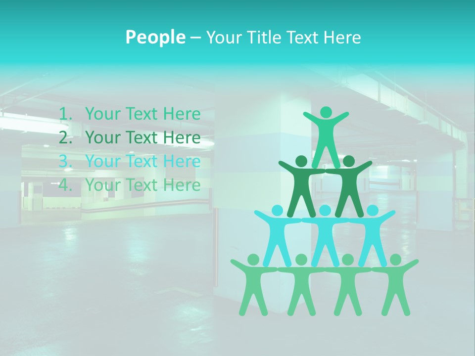 Modern Parking Garage PowerPoint Template