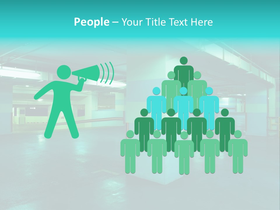 Modern Parking Garage PowerPoint Template